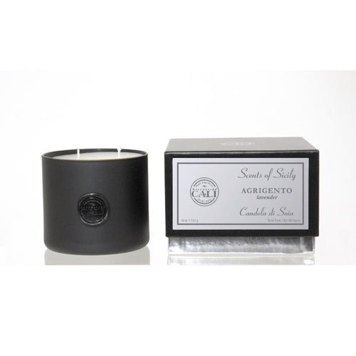 Scents of Sicily Collection - 18 oz soy candle - Agrigento (lavender/eucalyptus)