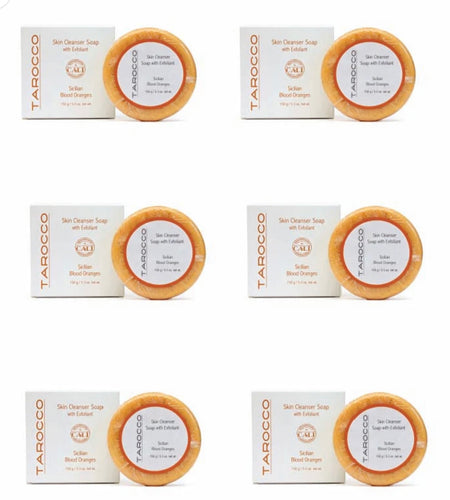 NEW 6 PACK - Tarocco Skin Cleanser 150 g - 5.3 oz (with exfoliate)