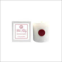 Winter Holiday - White Pine Spruce & Cedarwood  9 oz Soy Candle - Scents of Sicily Collection - Load image into Gallery viewer, Winter Holiday - White Pine Spruce &amp; Cedarwood  9 oz Soy Candle - Scents of Sicily Collection