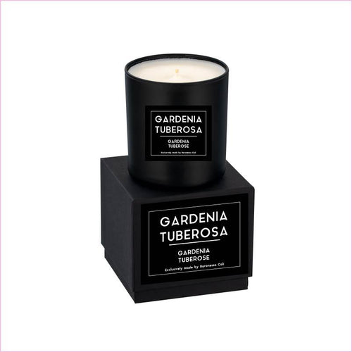 Linea Lusso Collection - 9 oz soy candle - Gardenia Tuberose