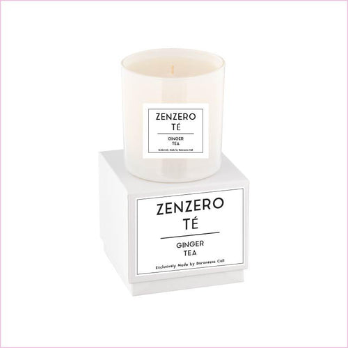 Linea Lusso Collection - 9 oz soy candle - Ginger Tea