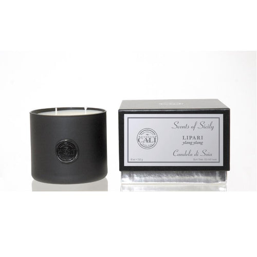 Scents of Sicily Collection - 18 oz soy candle - Lipari (ylang ylang)